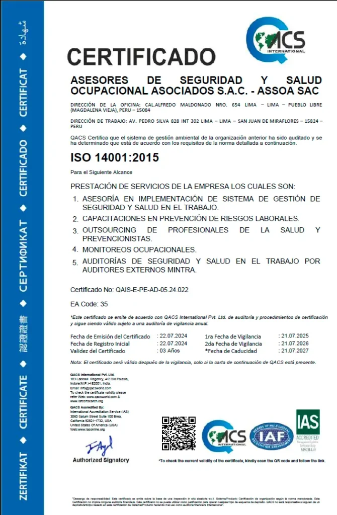 ISO 14001 : 2015